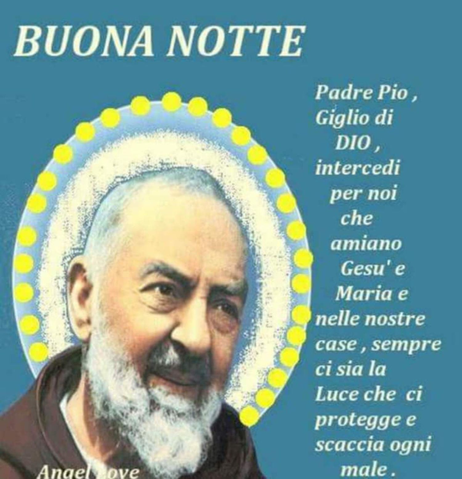 Buonanotte da Padre Pio 2