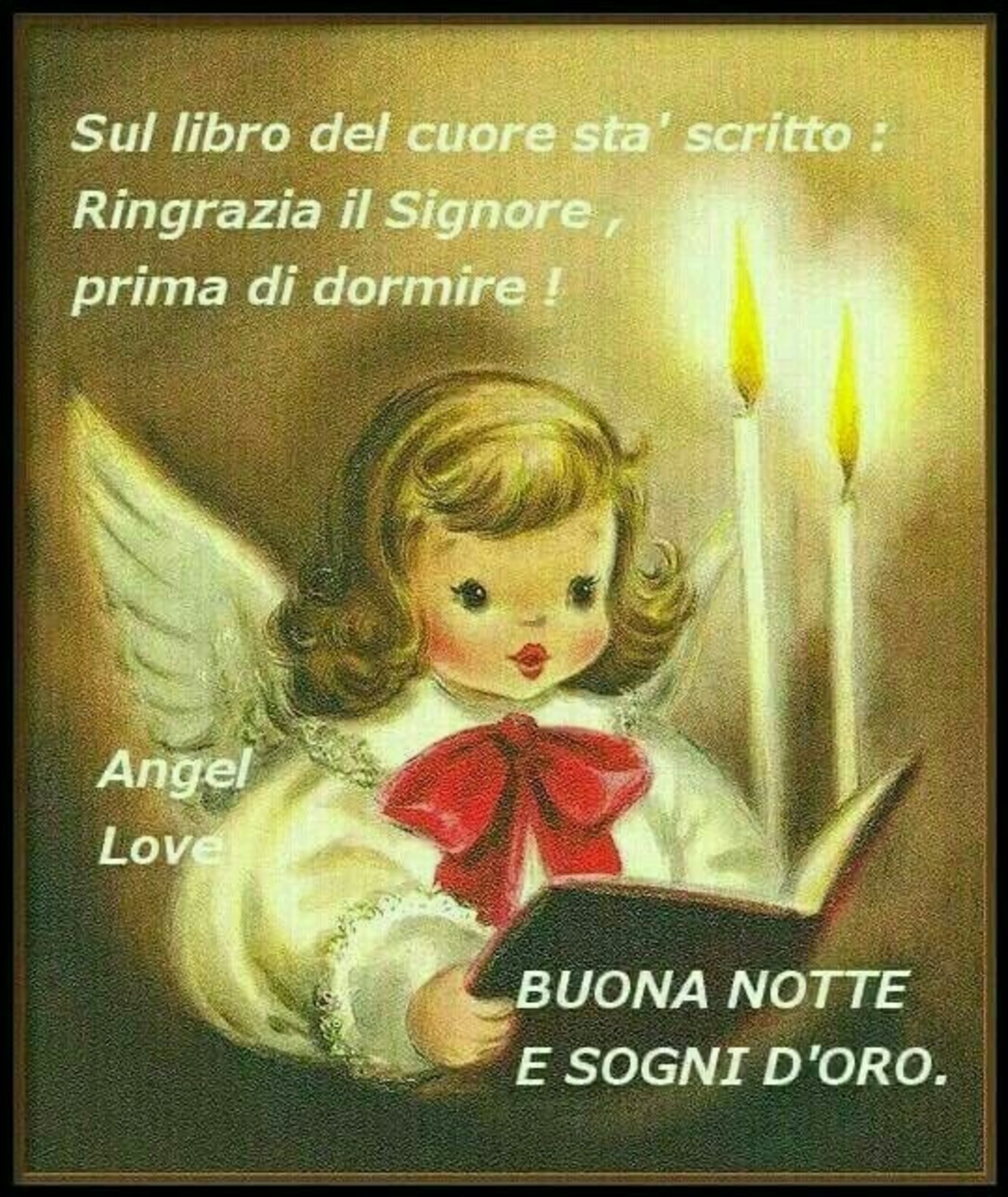 Buonanotte e Sogni d'oro immagini religiose