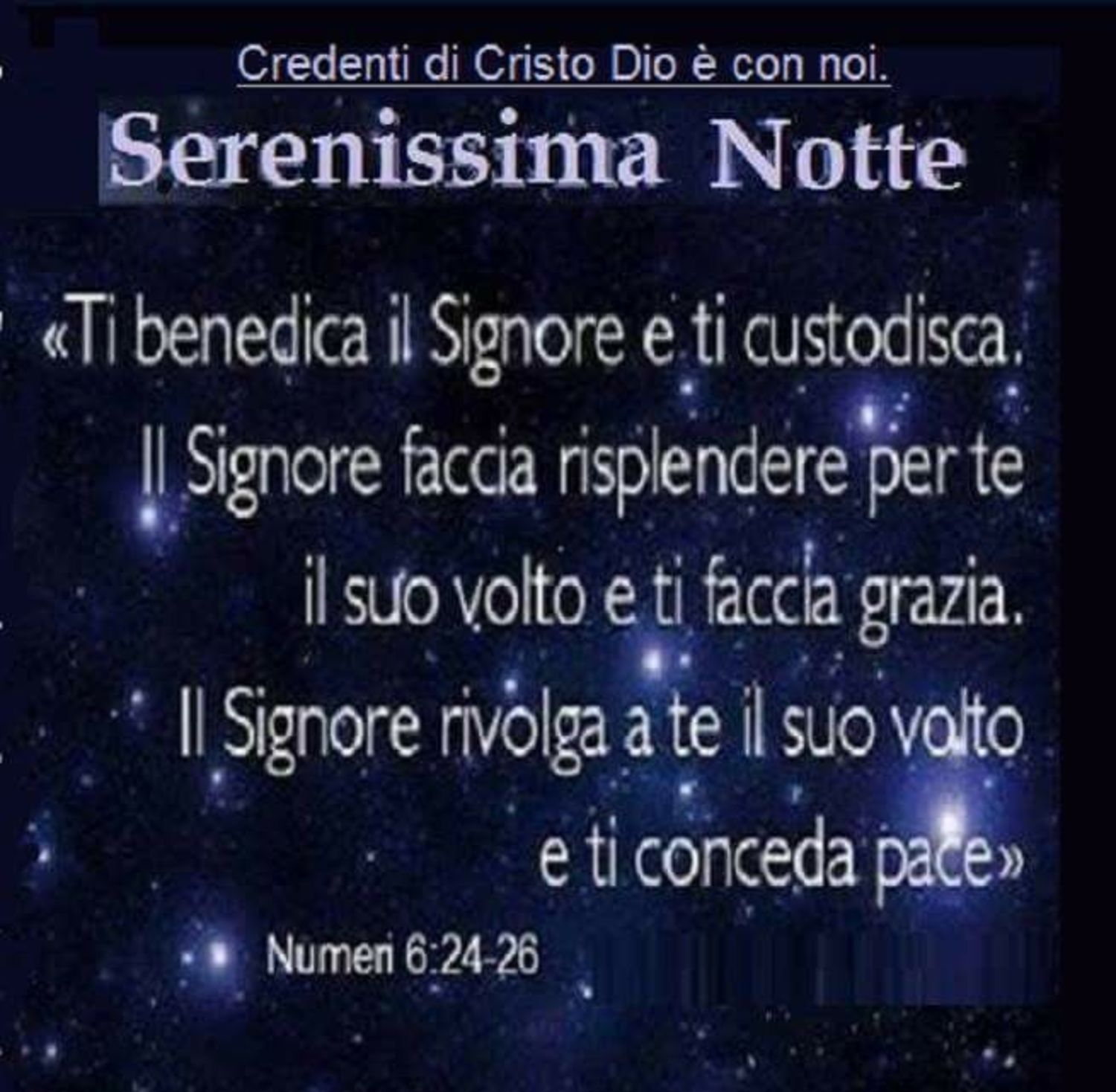 Buonanotte versi biblici 2