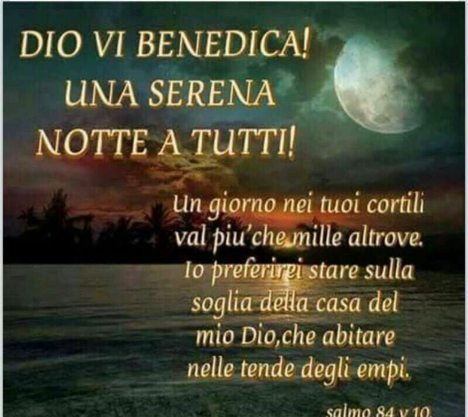 Buonanotte versi biblici