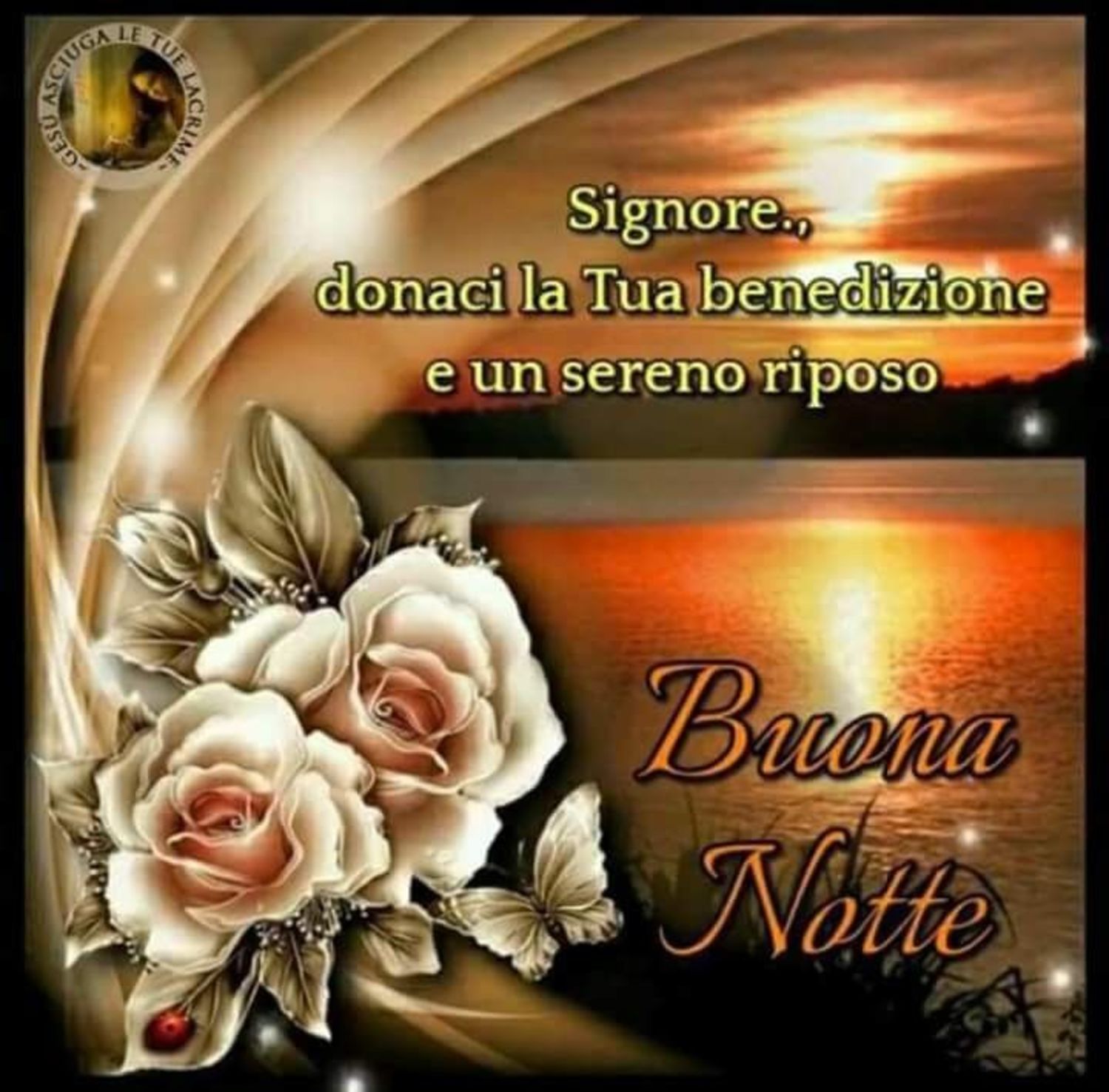 Foto gratis Buonanotte religiosa 3647