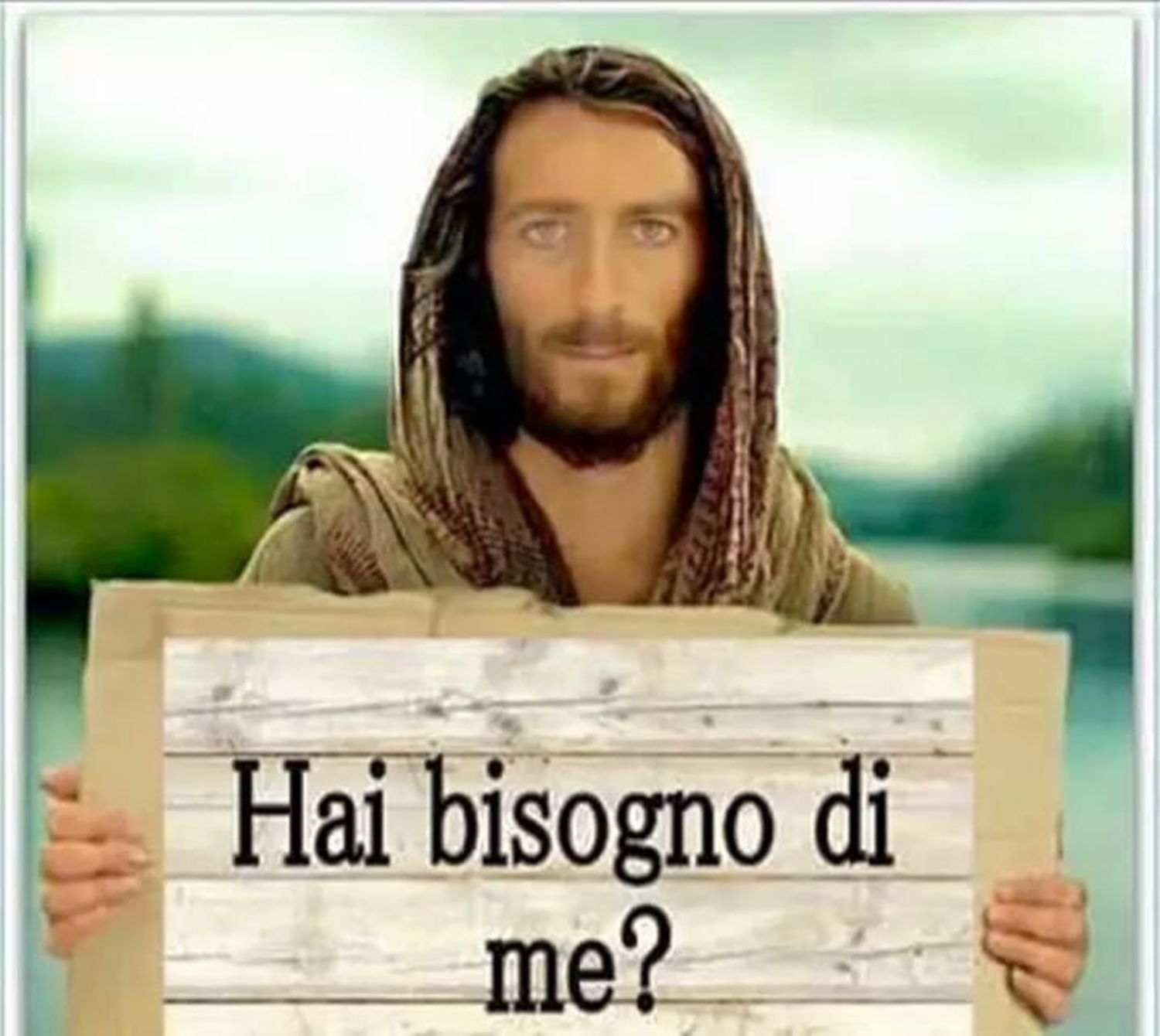 Hai bisogno di me immagini Gesù da mandare