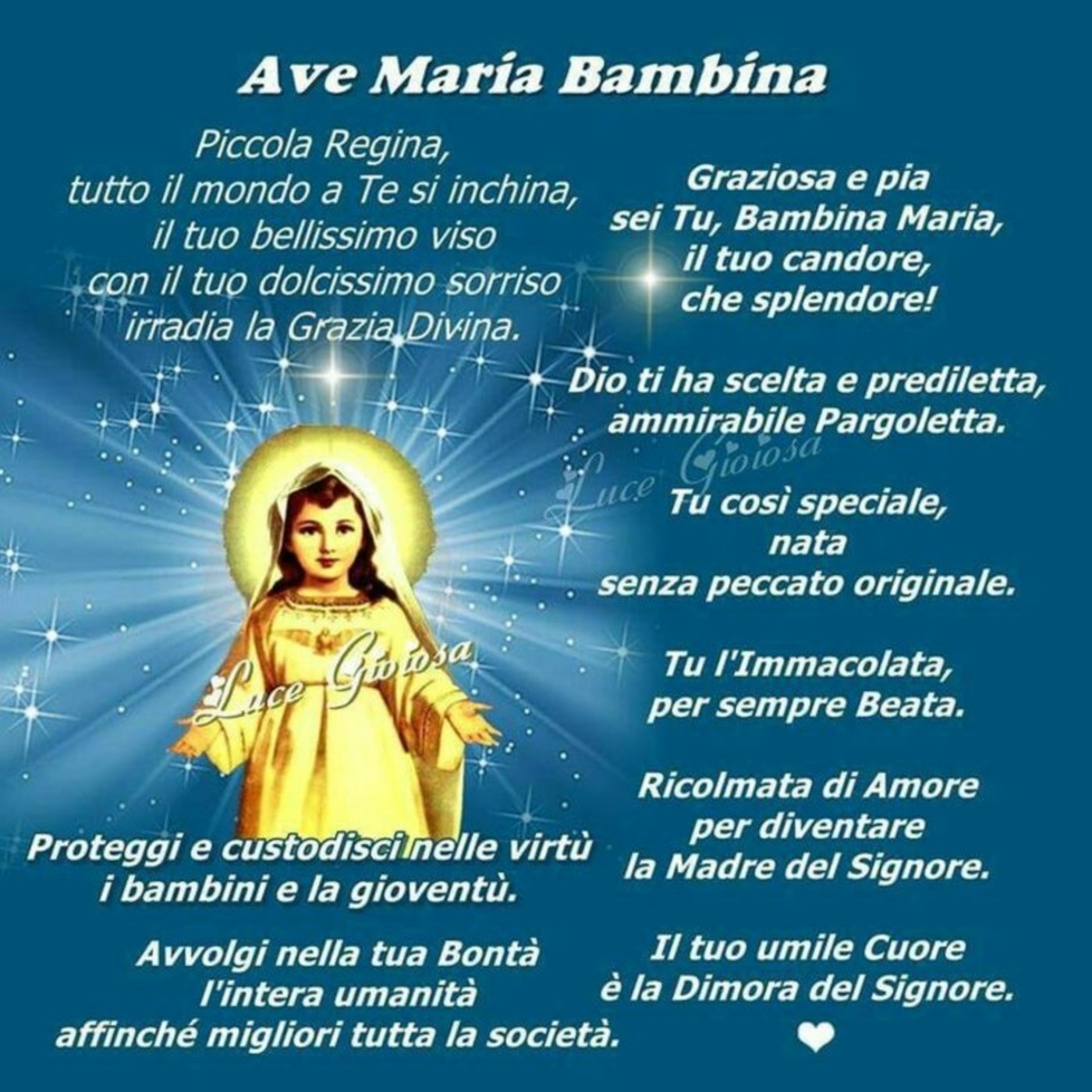 Ave Maria bambina