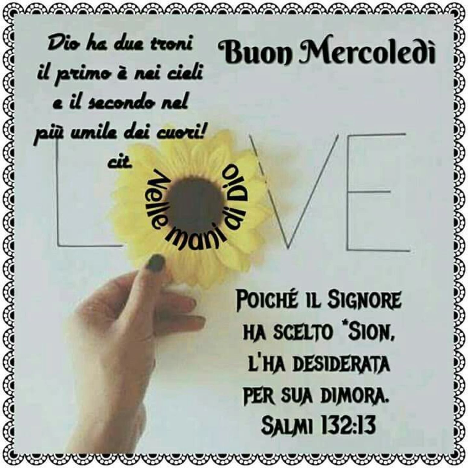 Buon Mercoledì a tutti religiose immagini