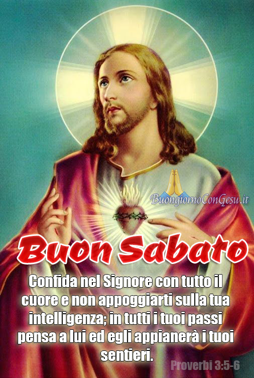 Buon Sabato buongiorno immagini religiose nuove