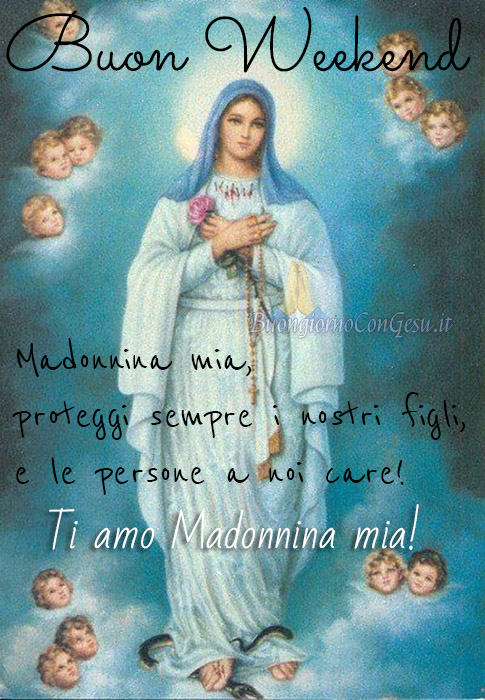 Buon Weekend immagini religiose nuove