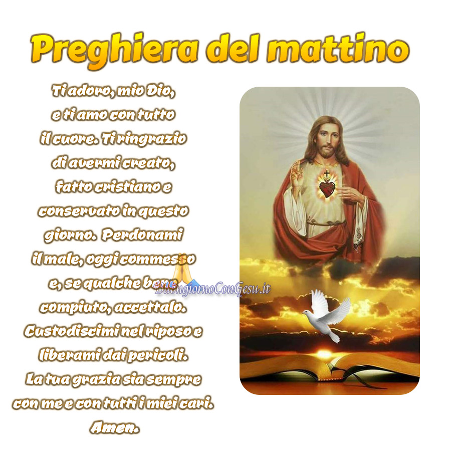 Preghiera del mattino bellissime immagini 2