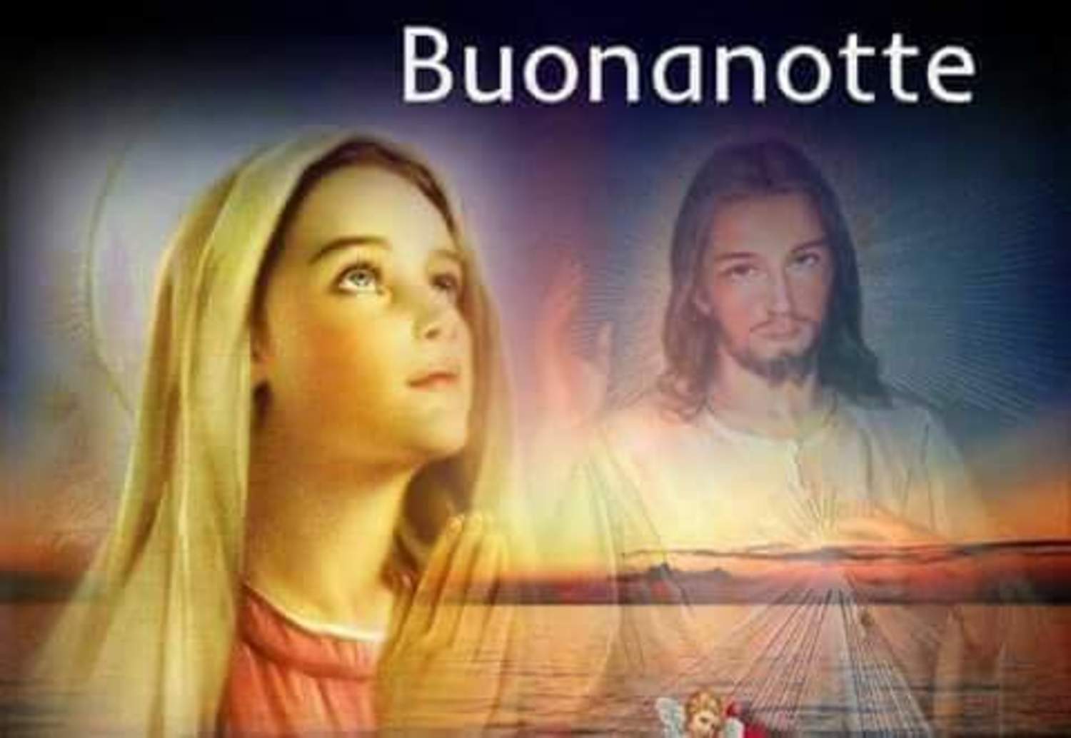 Buonanotte Madonnina Buongiornocongesu It