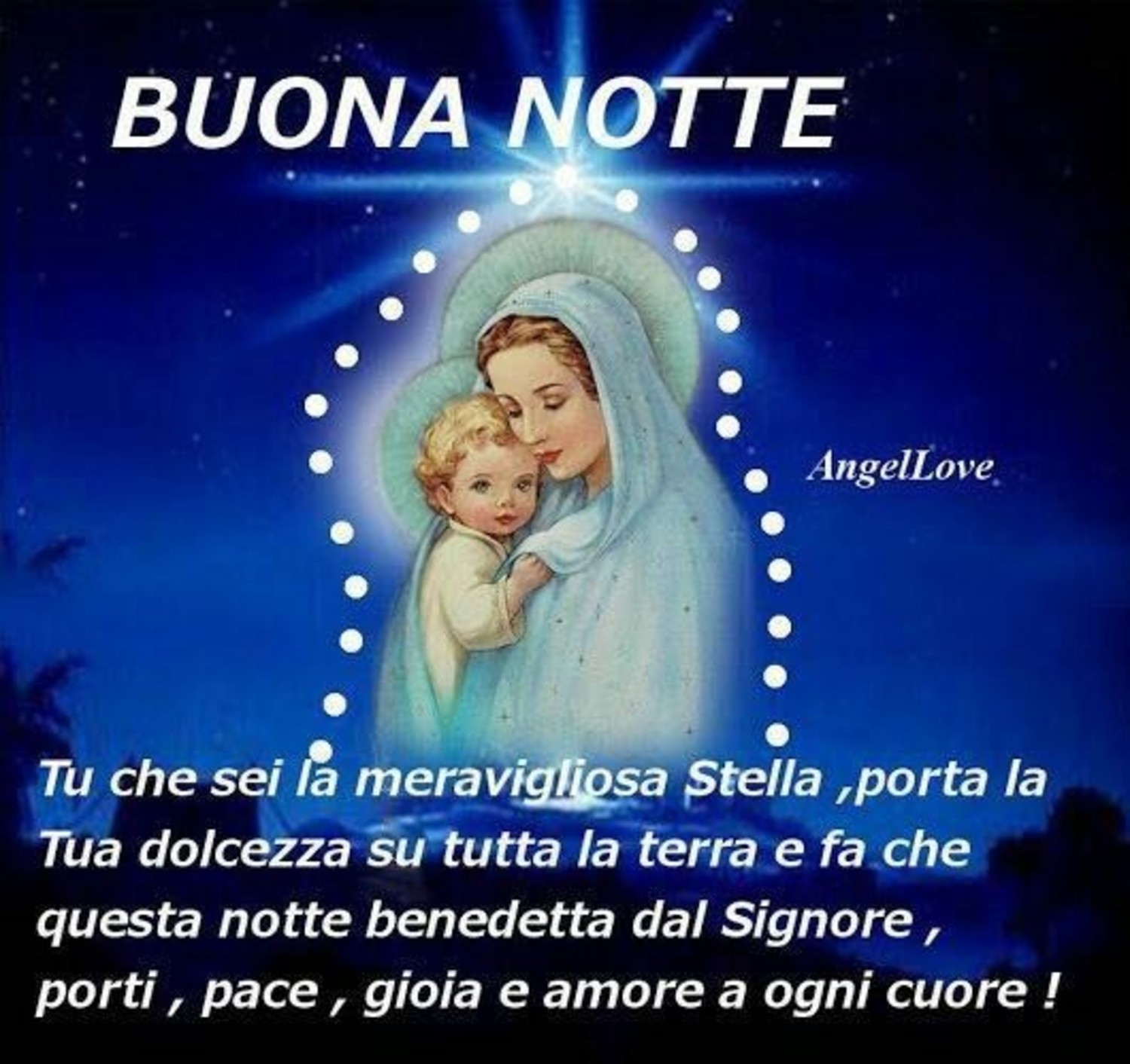 Buonanotte Madonnina 7760