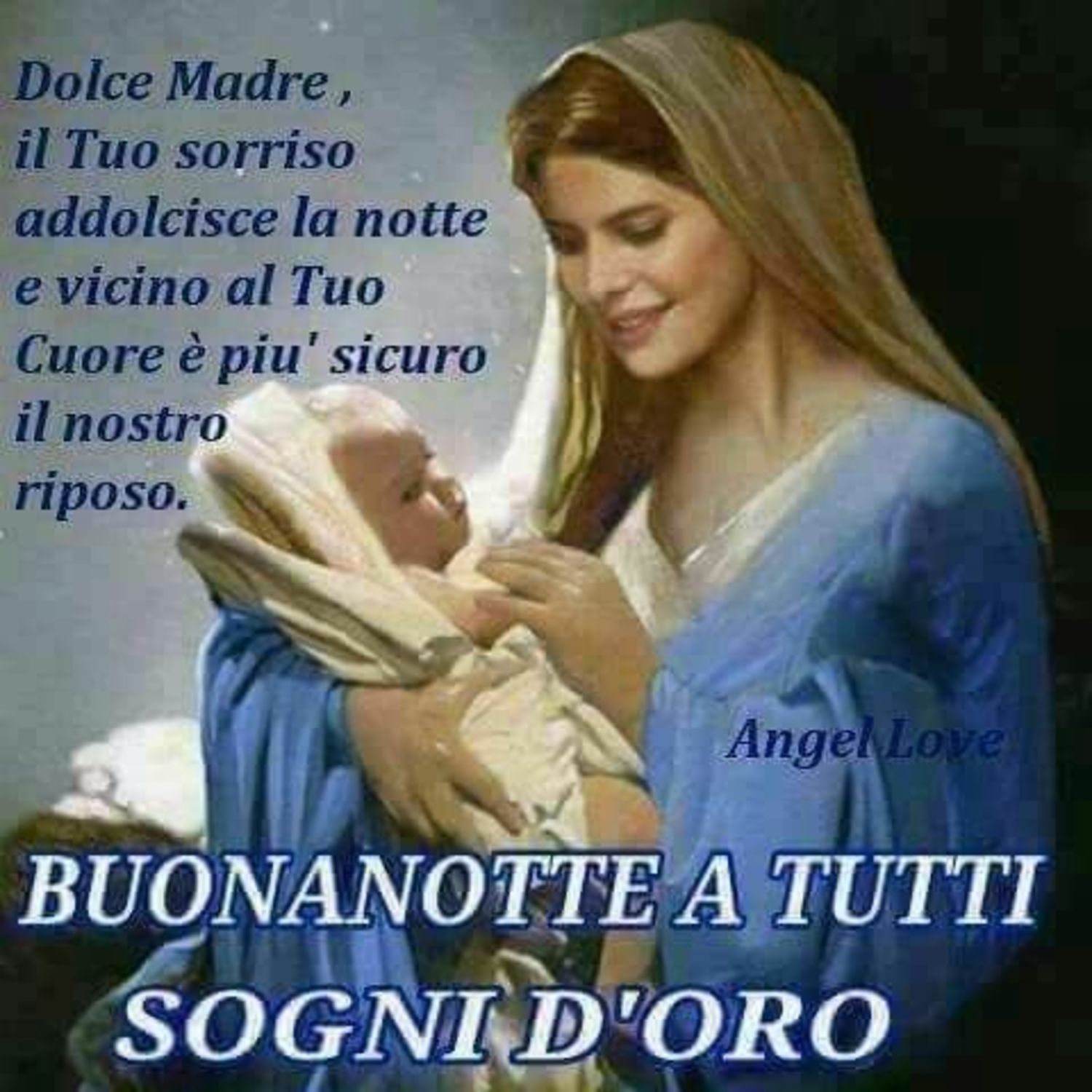 Buonanotte con icone sacre 8649