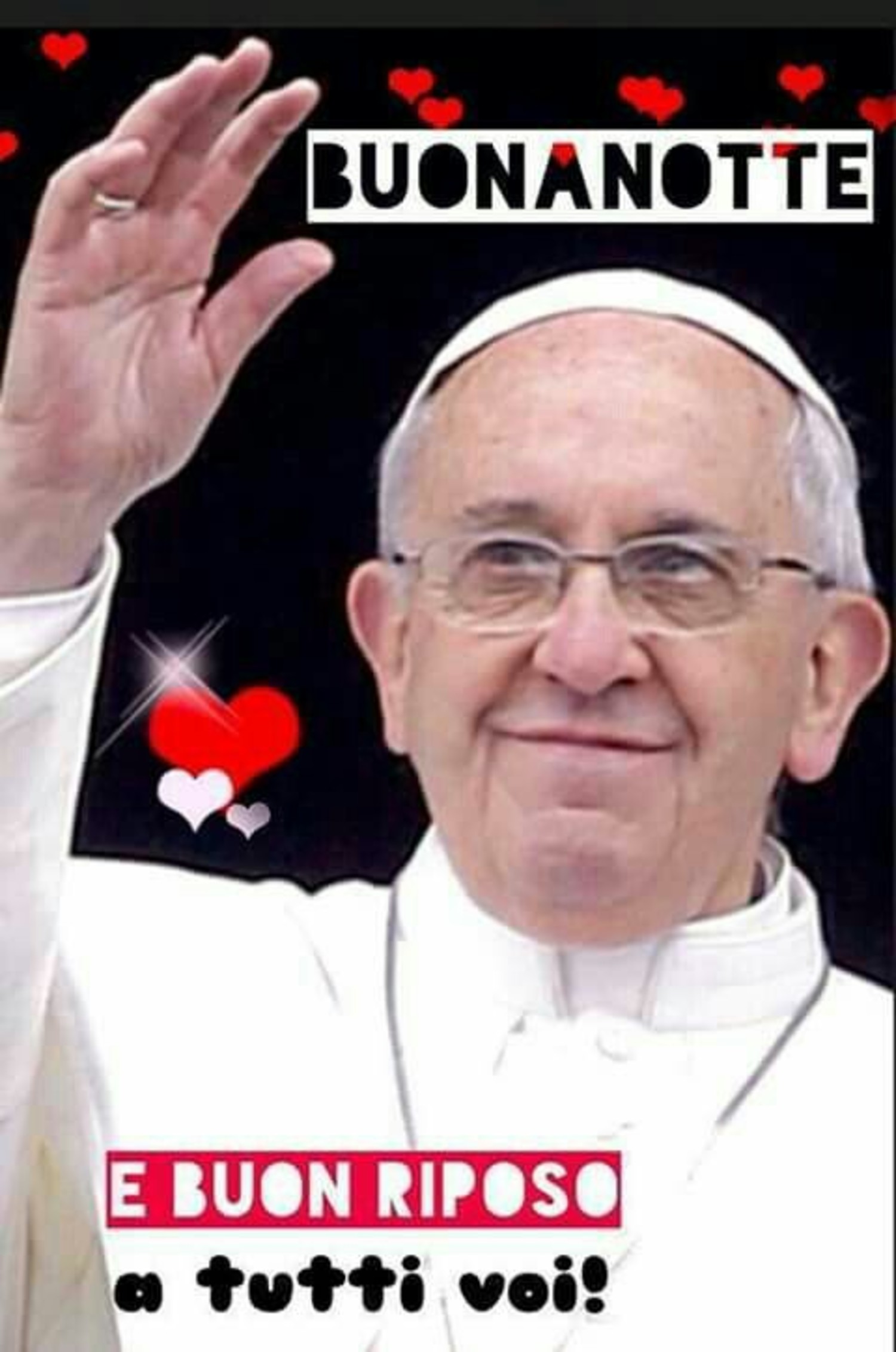 Buonanotte dal Papa Francesco 7856