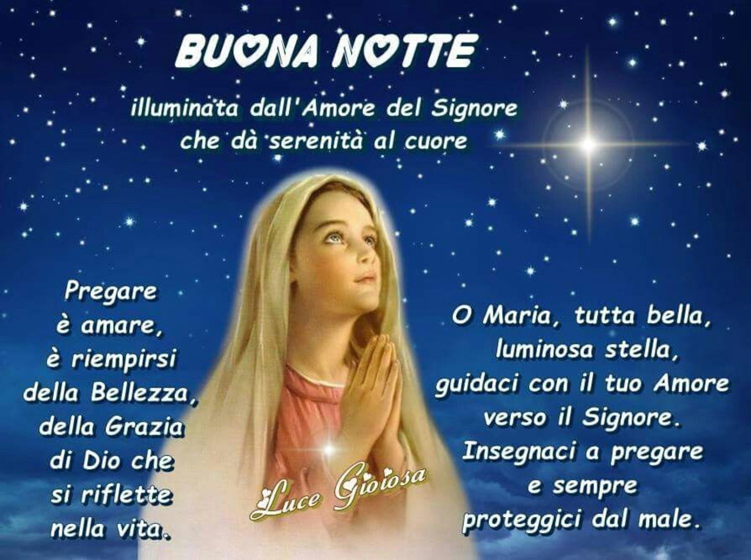 Buonanotte Nel Signore 10 Buongiornocongesu It