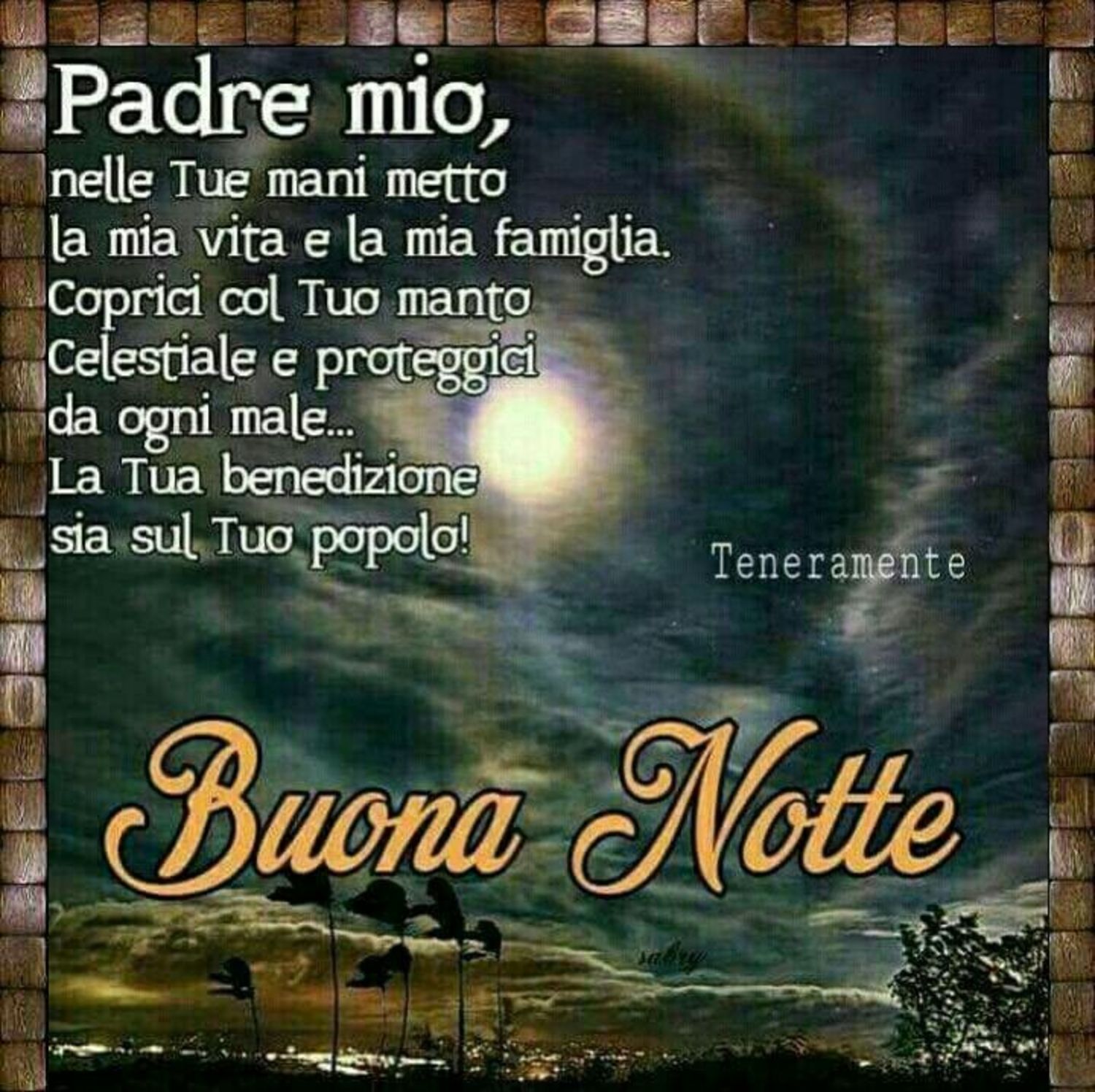 Buonanotte speciale con frasi religiose 5831