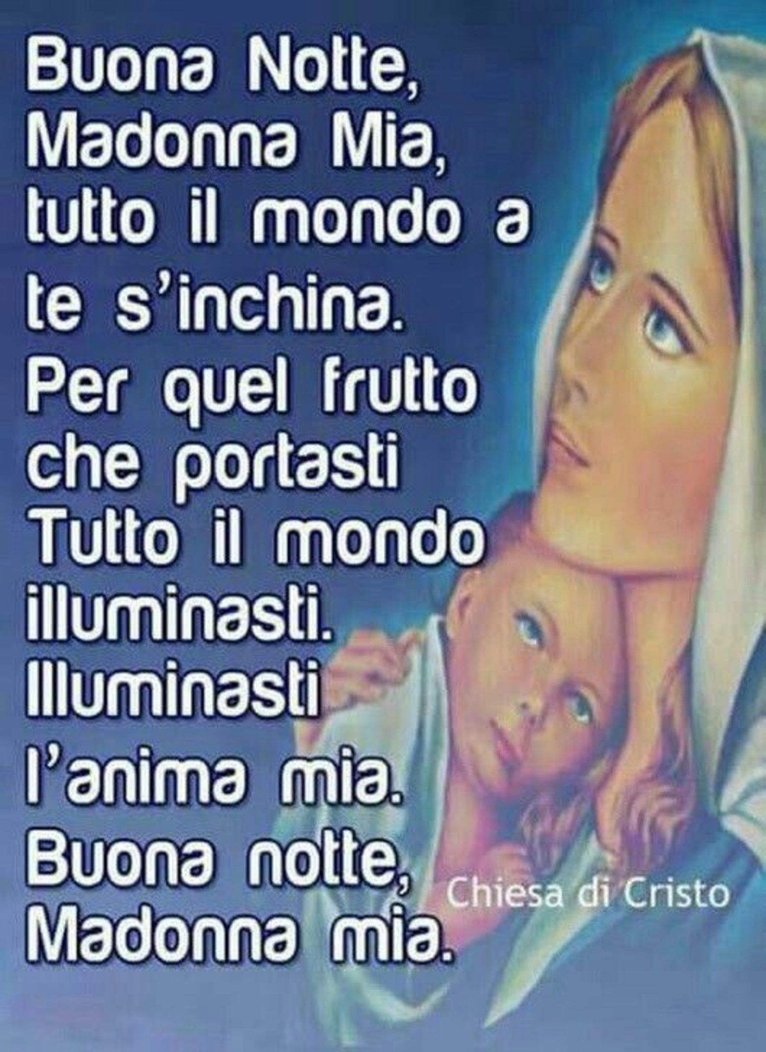 Immagini Buonanotte religiose per WhatsApp 8374