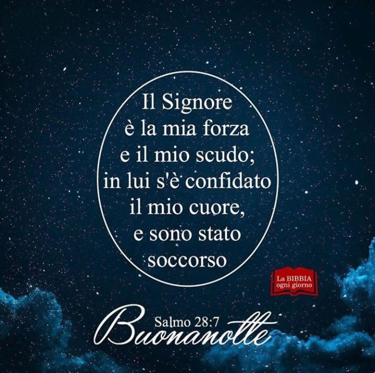 Immagini con Frasi per Buonanotte religioso 7384