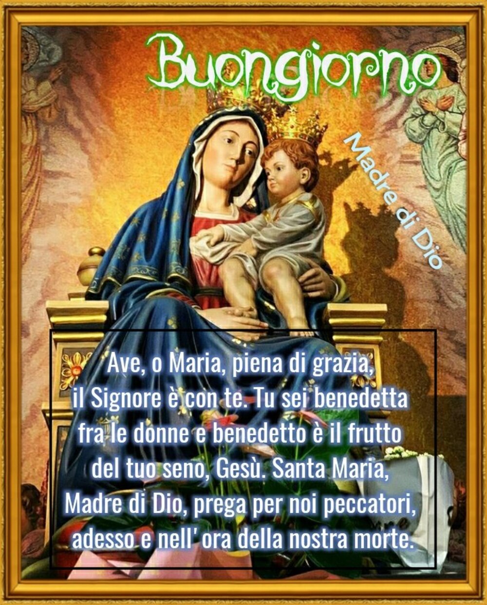 Immagini del Buongiorno con la Madonna (4)